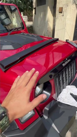 How to Install any Part with 3M VHB tape? Saiga Parts Mahindra Thar Bug Deflector