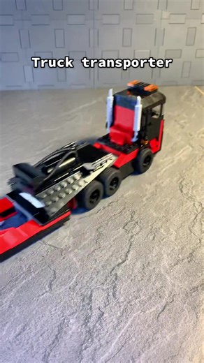 Build Your Own Truck Transporter with LEGO MOC