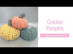 How to crochet a Pumpkin for beginners | Crochet for Beginners
