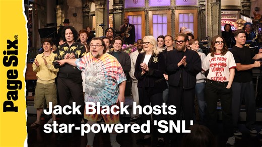 Jack Black hosts star-powered 'SNL': Tina Fey, Melissa McCarthy, Jonah Hill