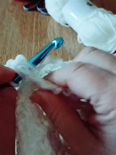 How to Crochet the V Stitch in a Shawl