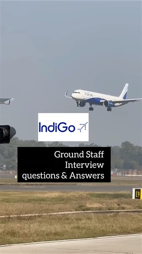 Indigo ground staff interview questions and answers | #shorts #groundstaff