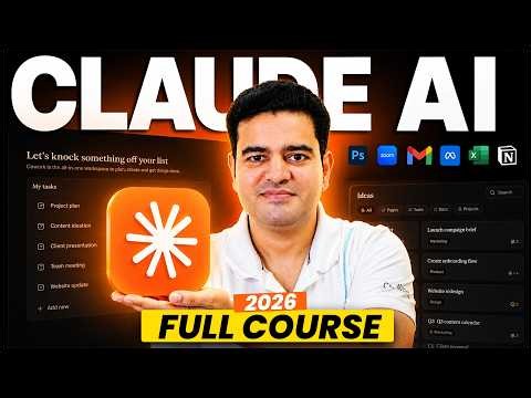 Claude AI Full Course in Hindi 2026 | How to Use Claude AI Tutorial for Beginners | #claudeai