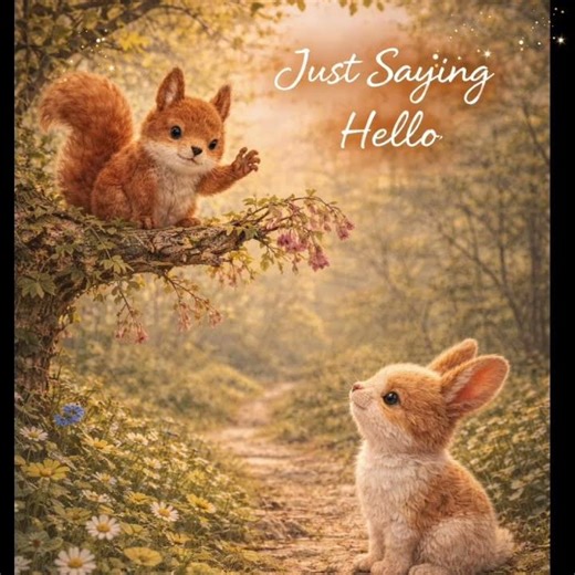 Just Saying Hello – Friendly Video Message to Share on WhatsApp