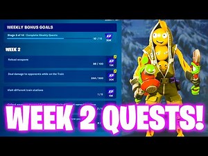 How To Complete Week 2 Quests in Fortnite - All Week 2 Challenges Fortnite Chapter 5 Season 3
