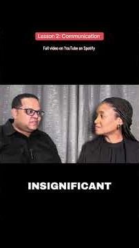 Part 5 : Lesson 2 #top5marriagelessons #RealConversations #TheMindsetTalk