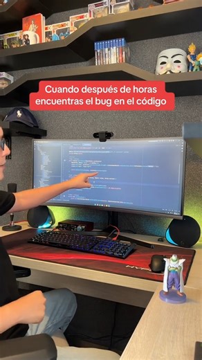 69K views · 996 reactions | Cuando despues de horas logras encontrar el bug  . #mitocode #programacion #codigo #developer #humor #bug | MitoCode | Facebook