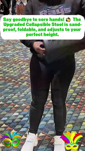 Finally, a stool that keeps up with your adventures! 🌄 The Upgraded Collapsible Stool is your ultimate outdoor companion. Fold it, carry it, adjust it—repeat! #adventureready