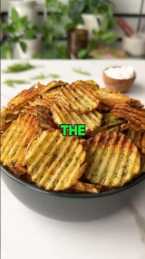 Healthy & Crispy Air Fryer Chips | Natural & Delicious Snack