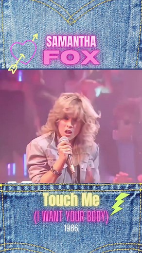 Samantha Fox on #TopOfThePops performing ‘Touch Me (I Want Your Body).’ It was a worldwide success in 1986-87, peaking at number three on the UK Singles Chart and number four on the US Billboard Hot 100, while topping the charts in Australia, Canada, Finland, Greece, Norway, Portugal, Sweden, and Switzerland #foryoupage #FYP #ForYou #80s #80sMusic #80sSongs #80sThrowback #SamFox #Page3