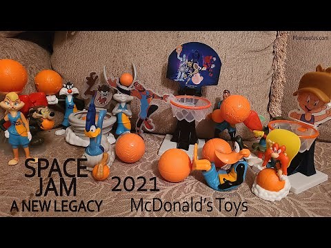 McDonald's 2021 Space Jam: A New Legacy Happy Meal Toys