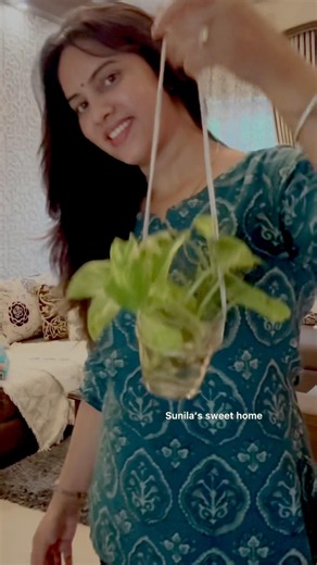 Easiest knotted hanging trick #diy #planthanger