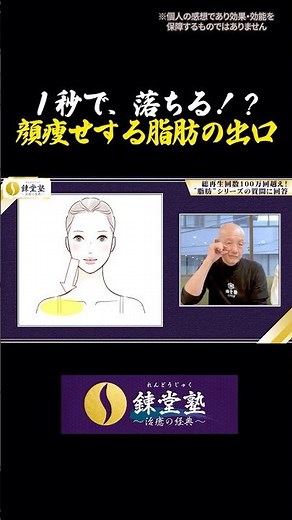 👆たった1秒で-5キロ級の顔痩せが可能に…!? #shorts #小顔 #セルフケア