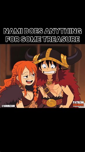 Hanimeversity | She a gold digger for sure Follow @hanimeversity for more anime clips! Anime - Elbaf Nami (One piece) [Suoiresnu] ***DISCLAIMER: “All... | Instagram