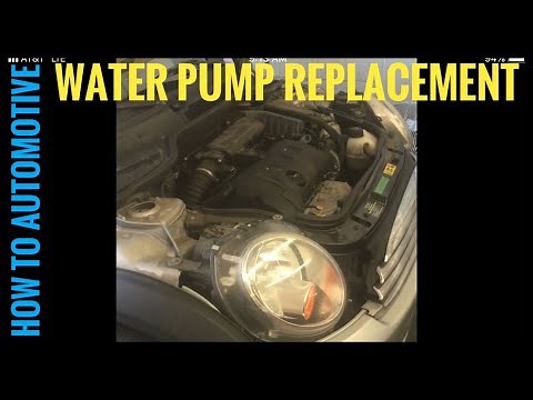 How to Replace the Water Pump on a 2009 Mini Cooper N12