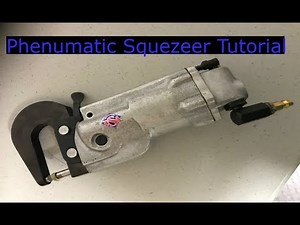 Pneumatic Rivet Squeezer Preparation