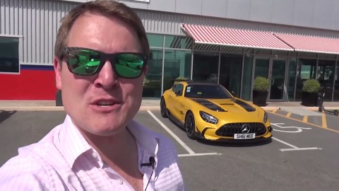 Lamborghini Veneno hypercars inside Dubai showroom