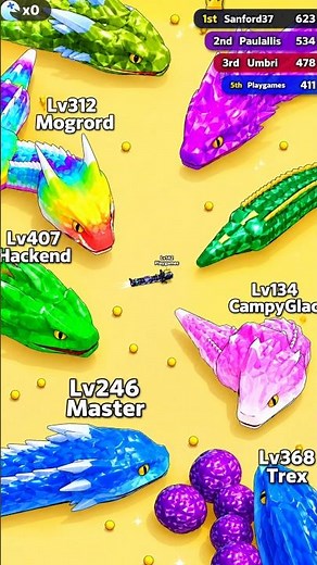 Small Snake vs Giant Snake Battle 🐍 #snakegame #snake #epic #funny #snakeclash #shorts