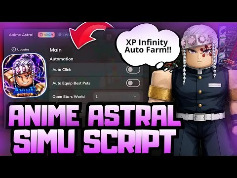 [UPDATE💫] Anime Astral Simulator SCRIPT - Infinite Gems & Auto Farm!! (Mobile & PC) PASTEBIN 2025!!