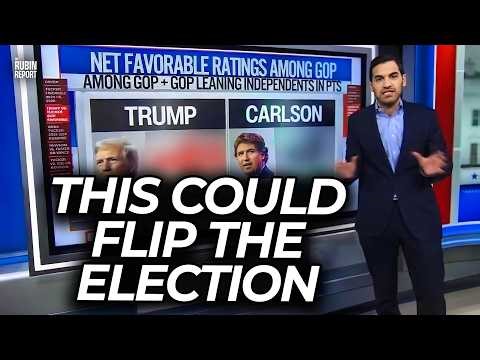 Watch Pollster's Face as He Realizes How Much Worse It Just Got for Tucker Carlson