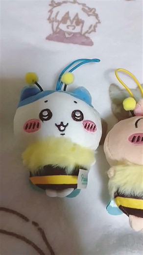 ちいかわハチさんぬいぐるみ奇跡的に出会えた🐝💖セブンイレブン