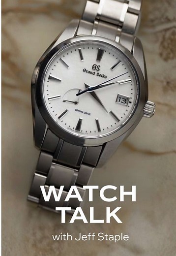 Jeff Staple Discusses the Grand Seiko Snowflake Watch