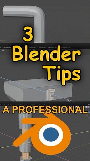 3 Tips Every Blender User Needs Part 4 #tutorial #howto #blender #3dmodeling #lowpoly #tipsandtricks