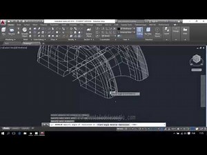 Autocad 3 Boyutlu Çizim Yapmak Revolve/autocad 3d modelling