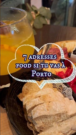Où manger si tu vas à Porto… 7 adresses food testées et validées #restaurant #porto #voyage #foodie