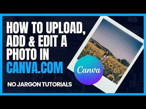Canva for Beginners: Easy Photo Upload & Editing Tutorial!