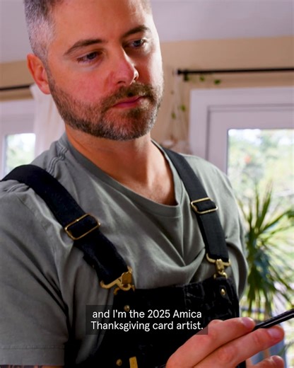 We’re excited to announce that artist Derek Macara is behind this year’s Amica Thanksgiving card painting, “Red Dory at Herring River”! From now until Nov. 28, every time you send our e-card to family and friends, Amica will donate $1 to U.S. Hunger, up to $25,000. To share the e-card and learn more about the artist, visit http://spr.ly/618573CVP. | Amica Insurance