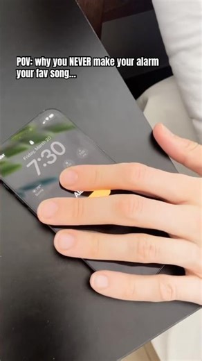 Why you never make your alarm your fav song… #music #comeout #funny #viral #skit