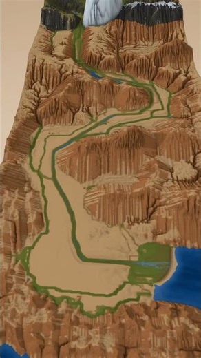 A simulation of the natural power of the Nile River! | Terra Firma 2