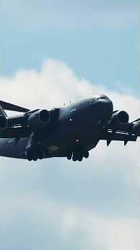 The Boeing C-17 Globemaster #shorts #usairforce #military #veteran #fighterjet #aviation #usaf