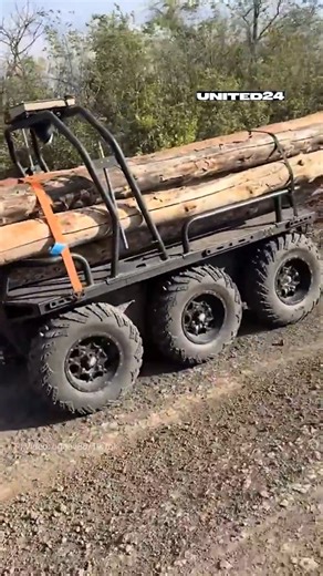 This Ukrainian-made ground robot is now helping soldiers on the front line. | In Ukraine