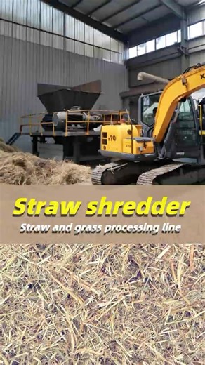 Stalks shredded value higher #strawshredderr #strawcrusher #shreddersgame #shredder