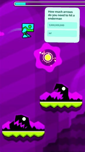 About to beat my highest score on Geometry Dash