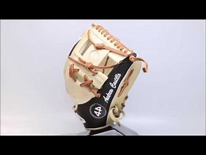 44 Pro Custom Baseball Glove Signature Series Black Snakeskin Blonde Tan I web
