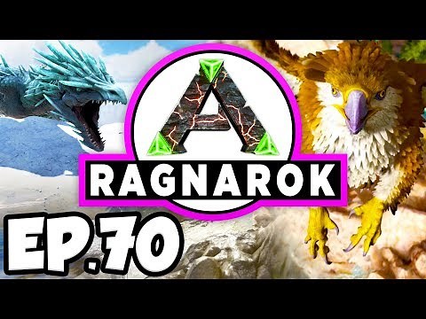 ARK: Ragnarok Ep.70 - RARE PHOENIX vs ALPHA DINOSAURS & FROZEN ELEMENTAL (Modded Dinosaurs Gameplay)