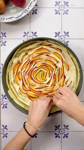 How to make a Peach Fillo Crinkle Pie