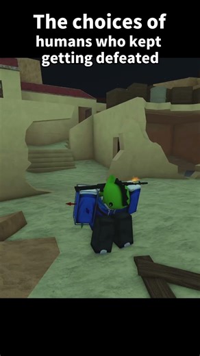 The choice of a defeated person #roblox #robloxanimation #funny