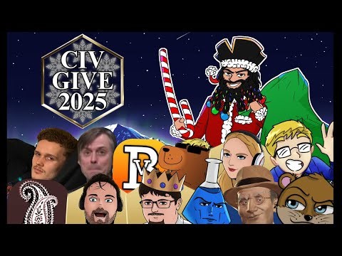 MASSIVE LIVE Multiplayer Game - CIV GIVE 2025 - Watch The Reigning Champion Compete!!!
