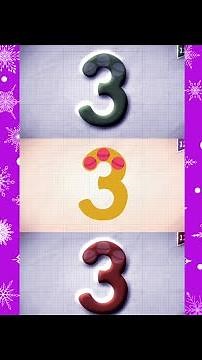 Endless Numbers Count 3, intensifier Effect, Rgb Color Effect and Bevel Effect and G-major Effect.