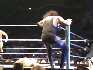 The Undertaker having fun at a house show 😂 #Wrestling | The Chronicles Of Wrestling