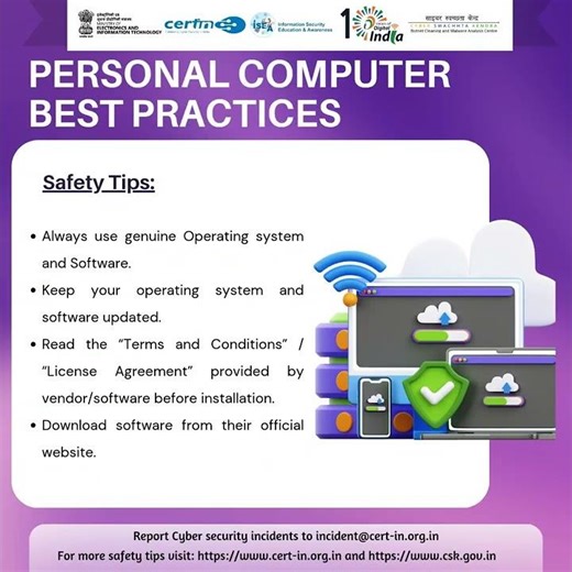 Cybersecurity best practices.