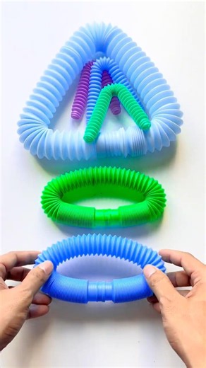 Relaxing and Creating Two Style ASMR POP-TUBE #asmr #satisfyingvideos #relaxing #oddasmr #poptubes