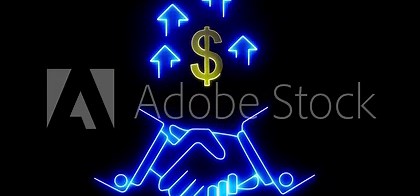 Acquisition concept, a business transaction that occurs when one company purchases and gains control over another company. Businessman shows animated acquisition icons