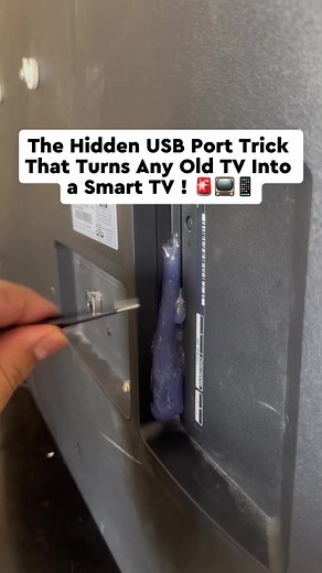 Turn Old TV into Smart TV with Phone USB Trick