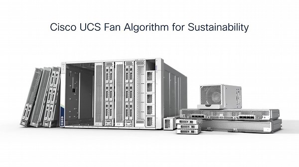 Reduce energy usage with Cisco UCS X-Series cooling systems