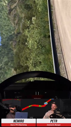 Don't talk to the driver… or this might happen 😬 And don’t worry - if there are any scratches, we'll just paint over them 😆🖌️ Watch the whole recording of this ETS2 let's play episode here 👇 https://youtube.com/live/nmz2pyzreqw | SCS Software